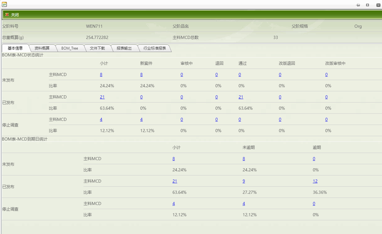 比对结果范例