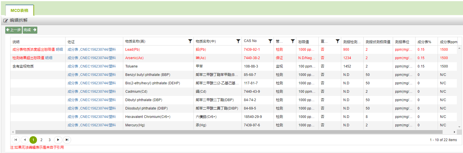 MDF审核页