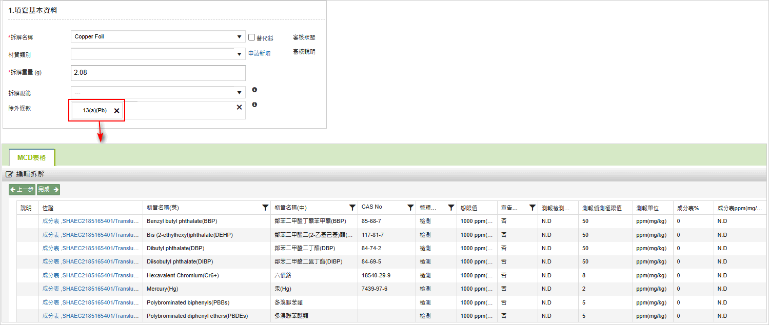 MDF审核页